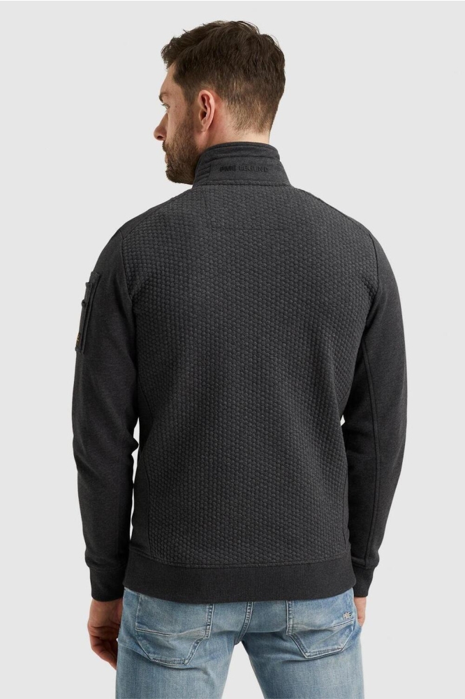 SWEAT JACKET WITH JACQUARD PATTERN PSW2402410 996